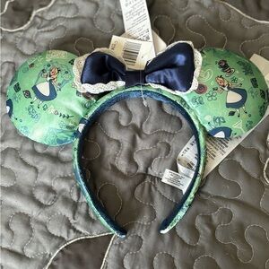 Disney Alice in Wonderland Green and Blue Ears